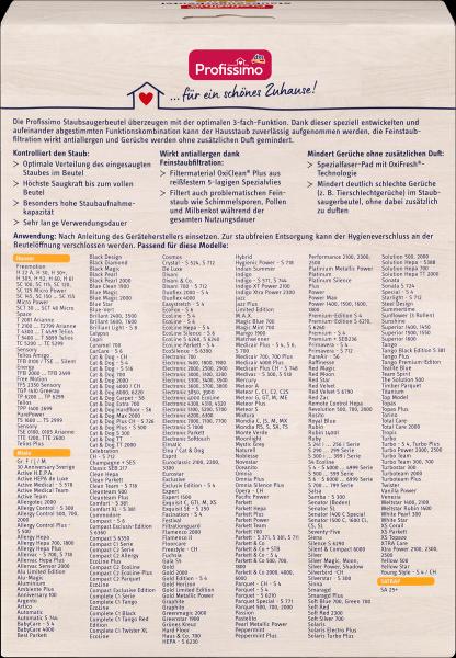 Immagine prodotto dm Profissimo Staubsaugerbeutel PR 10 (4 x)