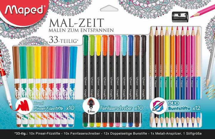 Image du produit Magni Set de peinture Le temps de peindre pour adultes, 33pcs. (Multicolore, 33 x)