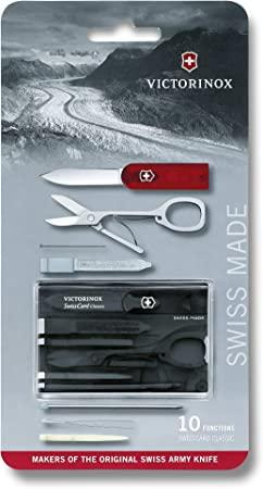Actual product image Victorinox SwissCard Onyx transp. in blister pack