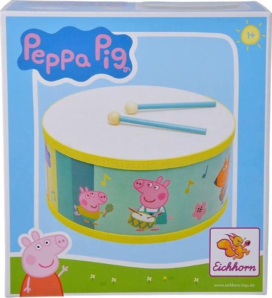Immagine prodotto Eichhorn Peppa Pig Tamburo 20 cm (Tedesco)