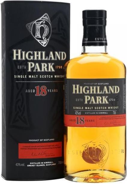 Produktbild Highland Park 18 Years (Single Malt, Scotch Whisky, 1 x 70 cl)
