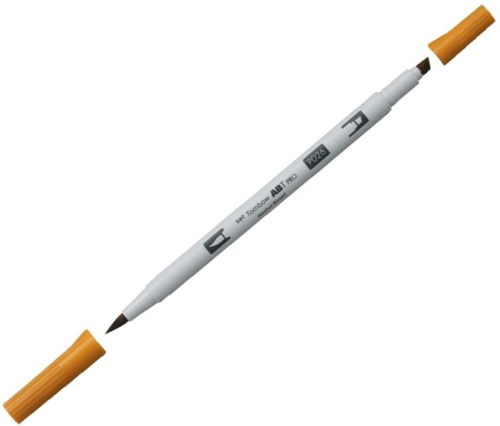 Image du produit Tombow Stylo brosse double ABT PRO (026, Or jaune, 1 x)