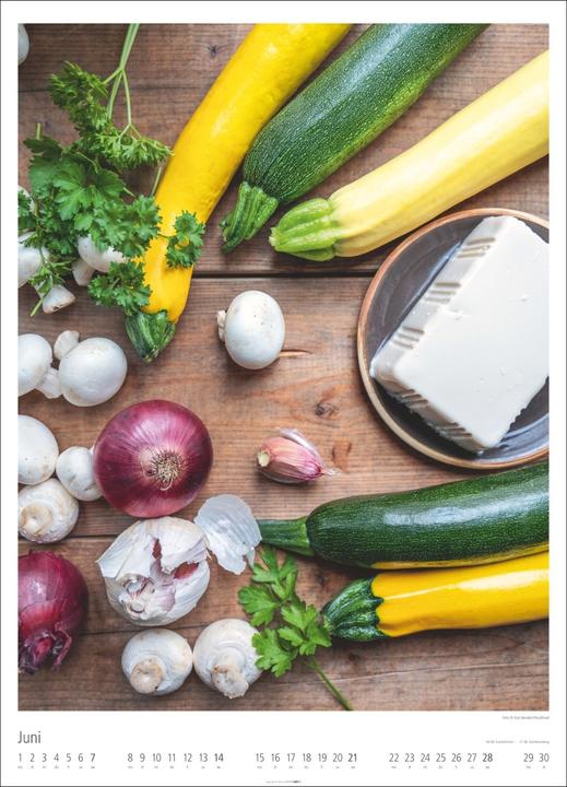Produktbild Food Gallery Kalender 2026 (49 x 68 cm, Harter Einband, Deutsch)