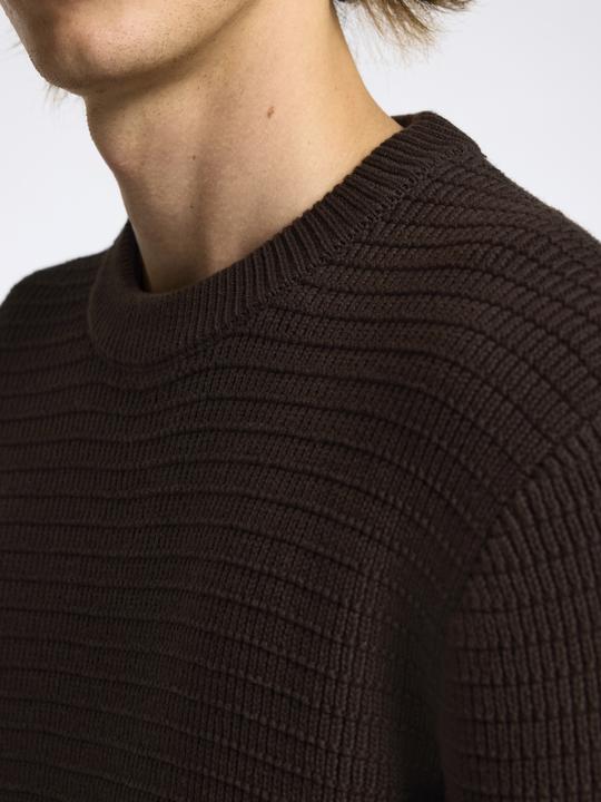 Produktbild Selected Homme Texturierter Pullover mit Rundhalsausschnitt (S)