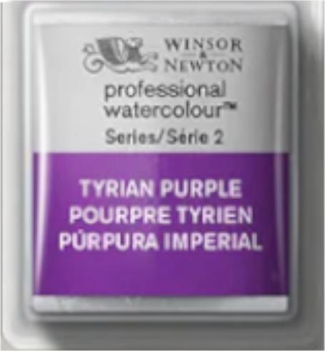 Produktbild Winsor & Newton Watercolour proff. 1/2 pan Tyrian Purple 419 (tyrian purple)