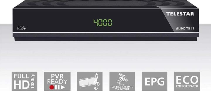Produktbild Telestar digiHD TS 13 (5000 GB, DVB-S, DVB-S2)