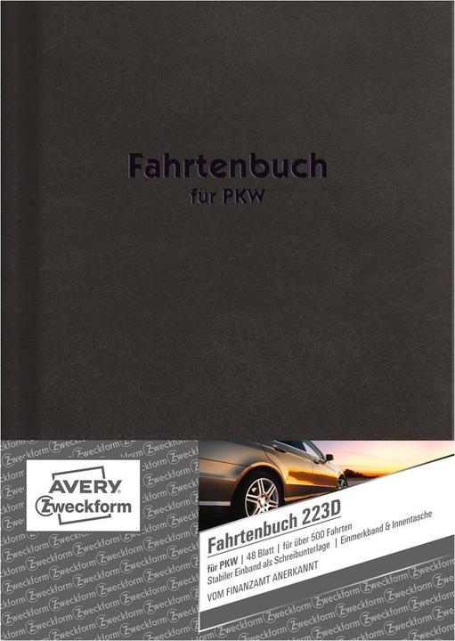 Actual product image Avery Logbook (A5, Special ruling, Hardcover)