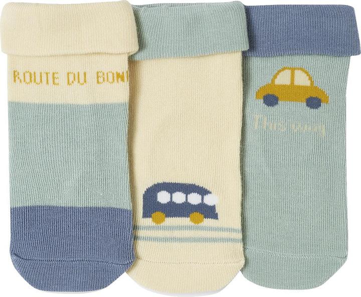 Produktbild Vertbaudet 3er-Pack Jungen Baby Socken Oeko-Tex (3er Pack, 17)