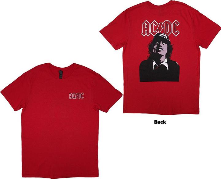 AC/DC Mini Logo / Lock Up Your Daughters Back Print