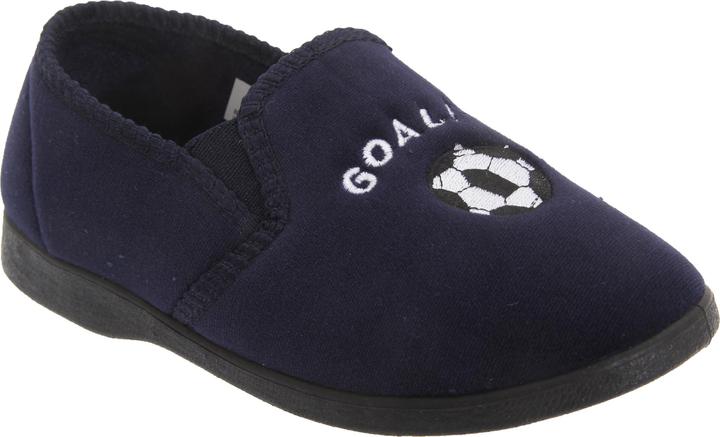 Zedzzz Midfield Jungen Hausschuhe mit FussballMotiv