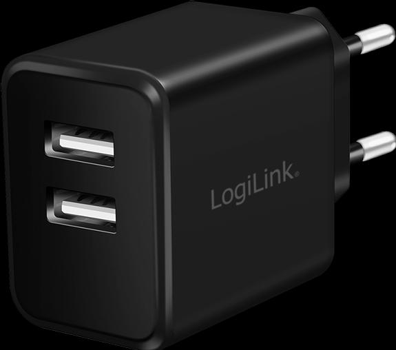 Produktbild LogiLink USB Steckdosenadapter (12 W)