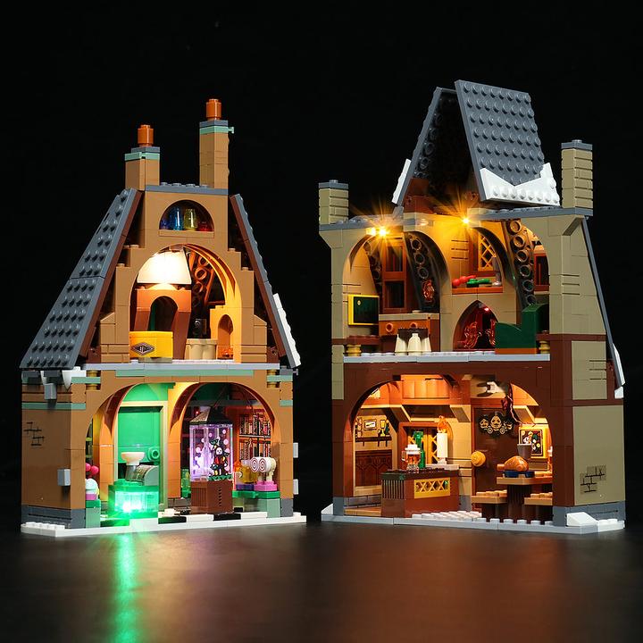 Image du produit BrickBling Kit d'éclairage LED pour LEGO Harry Potter : Visite à Hogsmeade (76388)