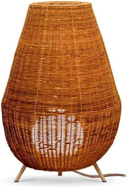 Produktbild Newgarden SAONA 70 LED Rattan Standleuchte 70cm kabellos + Steuerung Innen & Aussen IP65 (70 lm, IP65)
