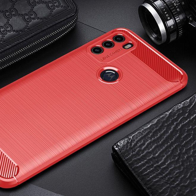 Image du produit MU Style Série Softcase TPU en fibre de carbone (Motorola Moto G50)