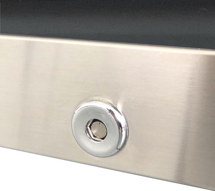 Produktbild Silva WKS 1-112 Weinkühlschrank 102 Flaschen, inox, 2 Zonen