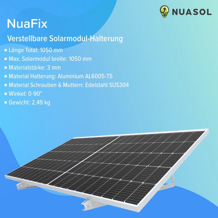 Image du produit Nuasol Support réglable (Matériel de montage du système solaire)