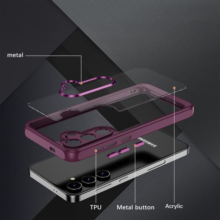 Image du produit Cover-Discount Housse avec protection pour appareil photo bordeaux (Samsung Galaxy S24+)