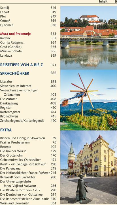 Produktbild Reiseführer Slowenien