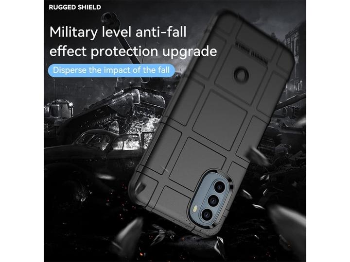 Actual product image Screenguard Motorola Moto G31 Rugged Shield Cover (Motorola Moto G31)