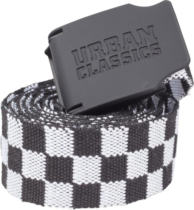 Immagine prodotto Urban Classics UC Canvas Belt Checkerboard 150cm (Taglia unica)