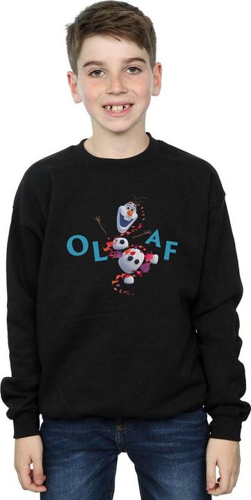 Actual product image Disney Boys Frozen 2 Olaf Leaf Jump Sweatshirt (104)