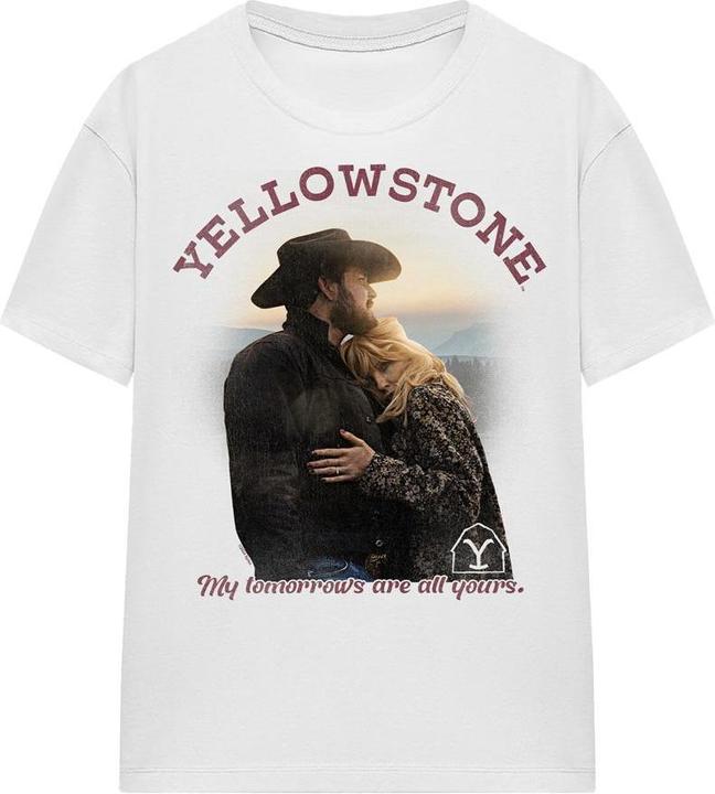 Actual product image Yellowstone Unisex Adult Tomorrows Rip & Beth T-Shirt (XXL)