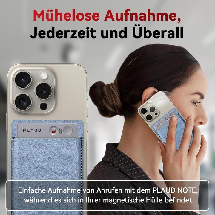Image du produit Plaud Etui pour enregistreur vocal AI Note