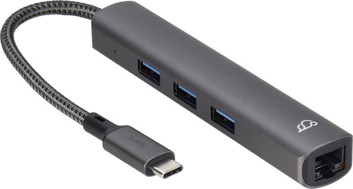Immagine prodotto Bluecloud USB-C to USB-A Hub with Gigabit Ethernet, 3 Ports (USB-C, 3 Porti)