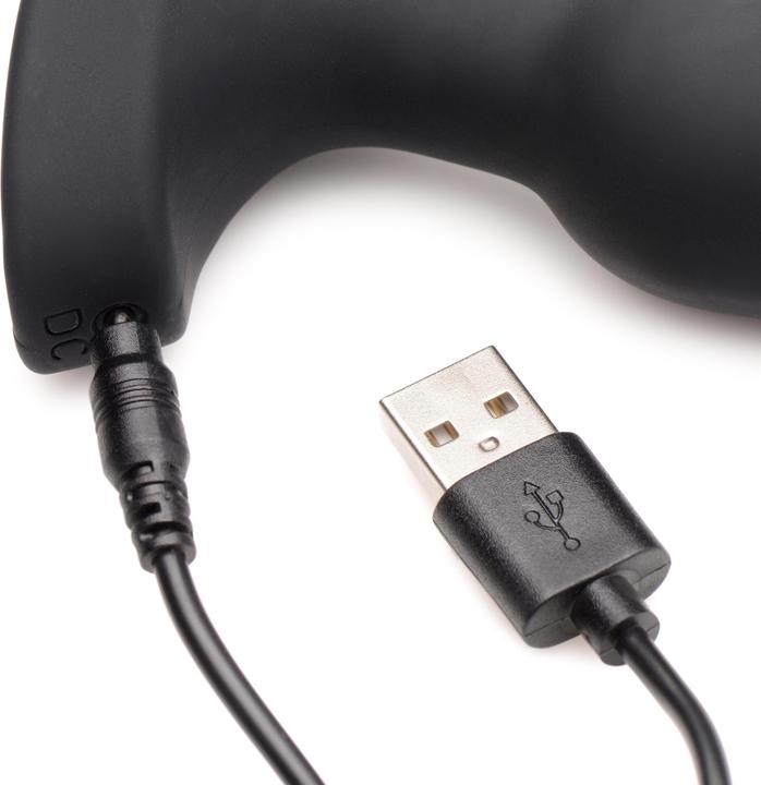 Image du produit XR Brands Laser Heart Small Anal Plug w/ Remote Control
