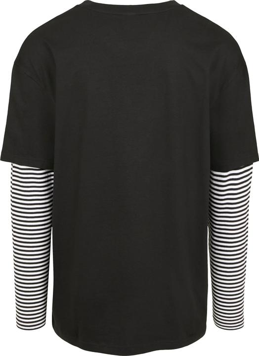 Image du produit Urban Classics Oversized Double Layer Striped LS Tee (XL)