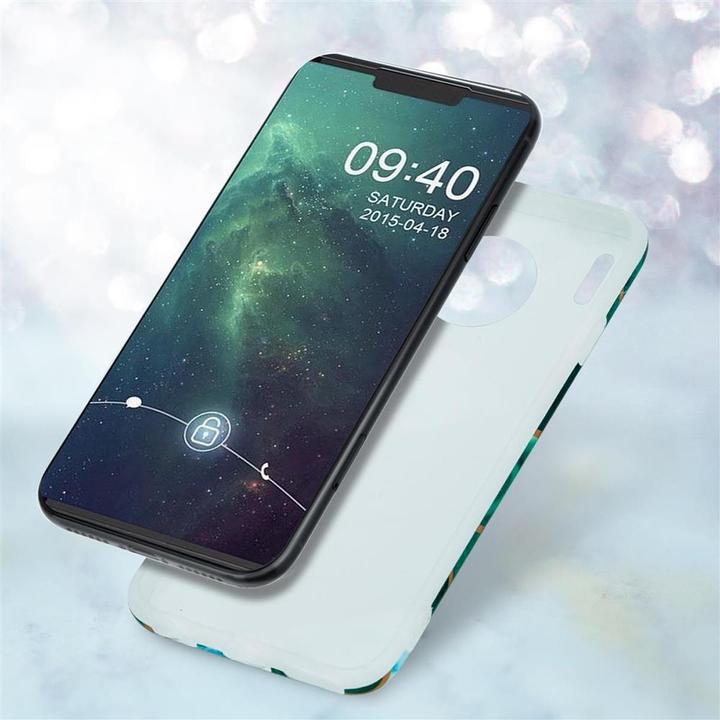 Image du produit Cadorabo Couverture IMD TPU Marbre coloré (Mate 30)