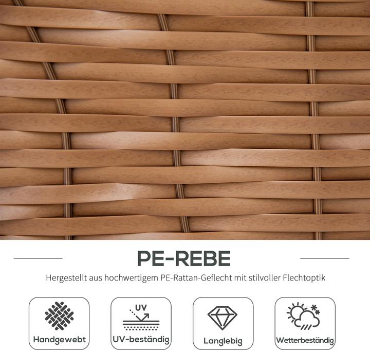 Actual product image Outsunny Beach chair