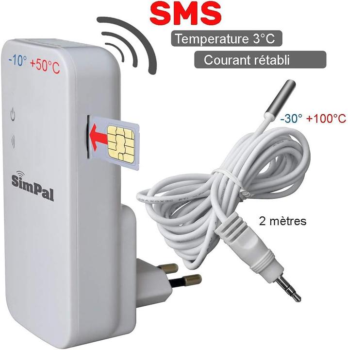 Actual product image Xiamen SimPal T200 4G SMS Alarm