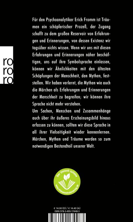 Image du produit Märchen, Mythen, Träume (Allemand, Erich Fromm, 1981)