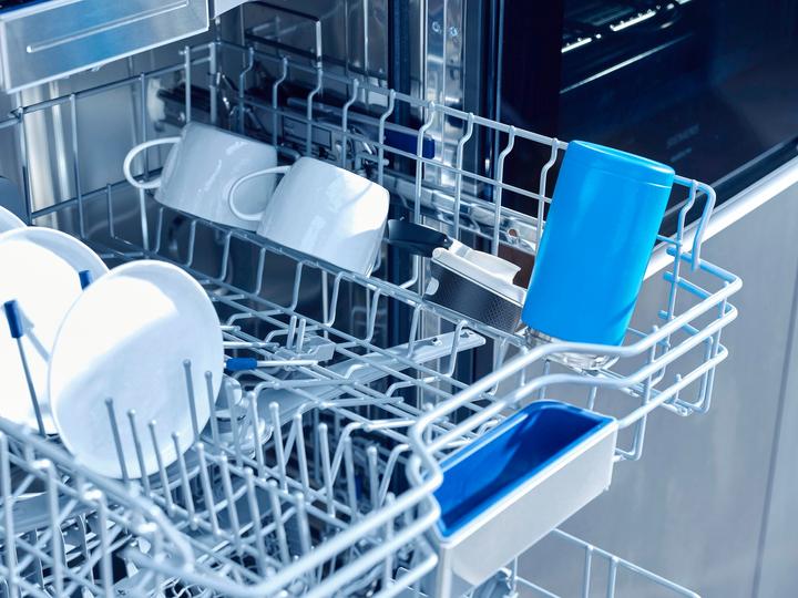 Produktbild Leifheit Isolierbecher Flip 350ml hellblau (0.35 l)