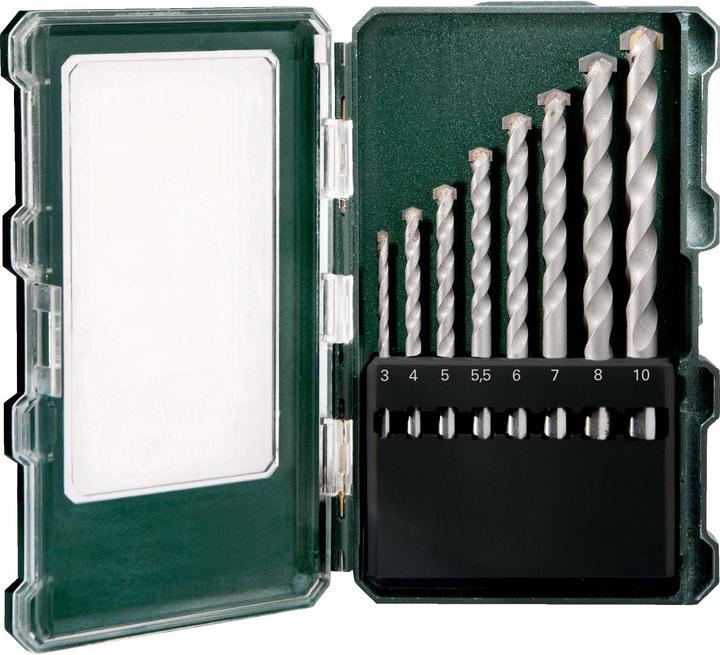 Produktbild Metabo Steinbohrerkassette (3 mm, 4 mm, 5 mm, 6 mm, 7 mm, 8 mm, 10 mm, 5.5 mm)