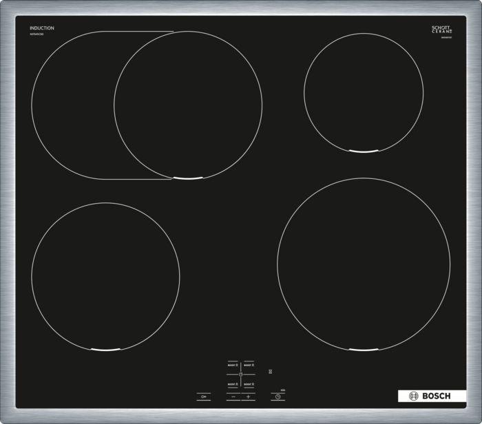 Actual product image Bosch Hausgeräte Built-in cooker set, HEB517BB4 + NIF645CB5E, built-in cooker, induction hob, HND615LS67