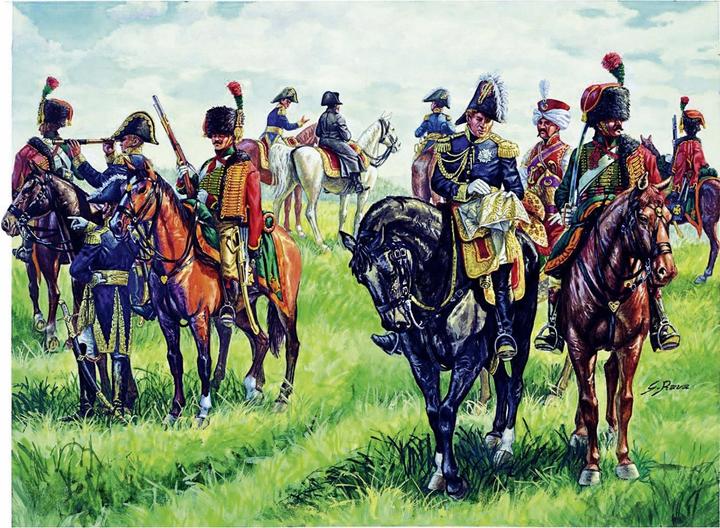 Produktbild Italeri French Imperial Staff 1815