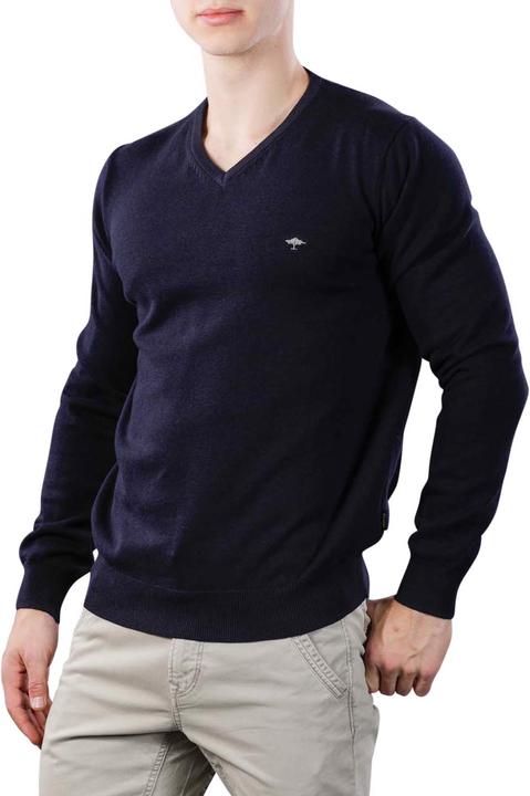 Produktbild Fynch-Hatton V-Neck Sweater navy (4XL)