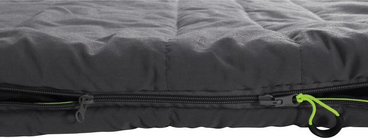 Actual product image Outwell Camper Sleeping Bag, Left zipper, Grey (235 cm)