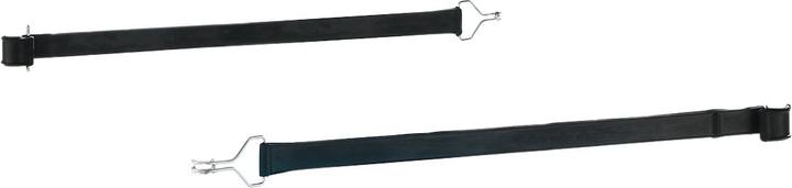 Actual product image ESB Tension belt rubber with 1 hook/1 buckle suit. f. roll container W.720 mm
