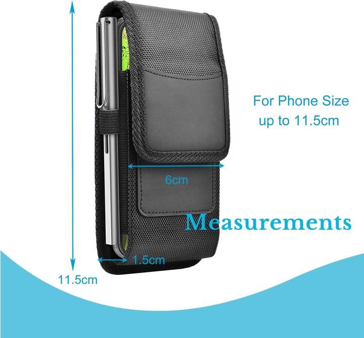 Produktbild Cadorabo Universale Schutzhülle für Samsung Galaxy CORE PRIME Tasche mit Gürtelclip (Samsung Galaxy Core Prime)