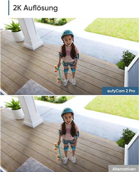 Actual product image eufy 2K Auflösung, 180 Tage Akku, benötigt HomeBase 2C Pro Cam (2560 x 1440 Pixels)