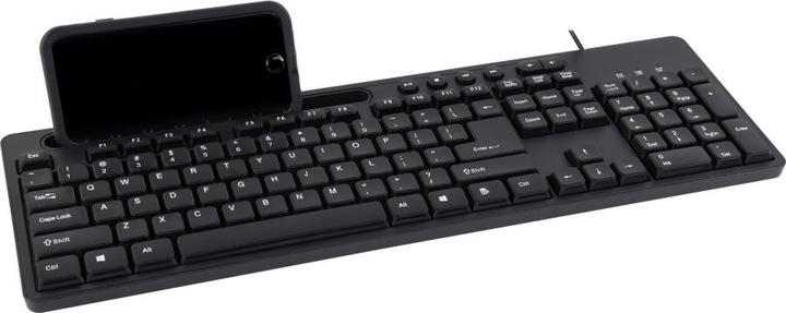 Actual product image Gembird KB-UM-108 Keyboard USB QWERTY US English (US, Cable)