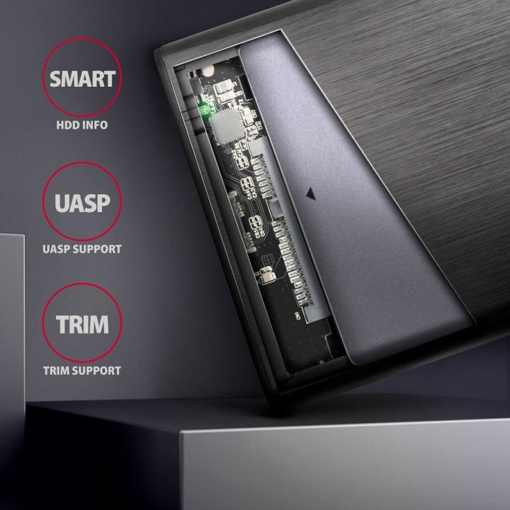 Produktbild Axagon EE25-A6M USB3.0 - SATA 6G 2.5" externes Festplattengehäuse (2.5")