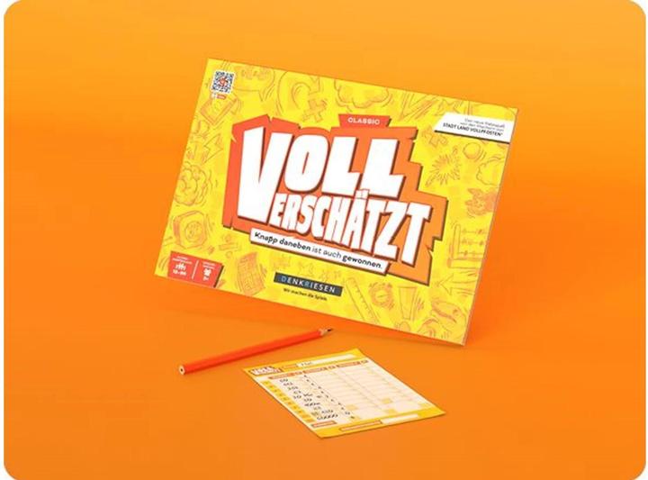Produktbild Denkriesen VOLL VERSCHÄTZT A4-Block - Knapp daneben ist auch gewonnen. - Classic Edition (Deutsch)