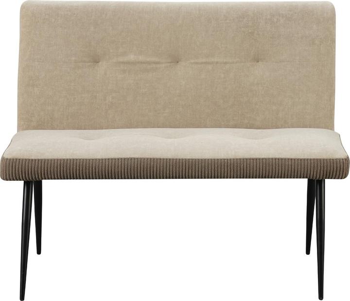Actual product image HTI-Living 2-Sitzer Bank Taupe Joschka (112 cm)