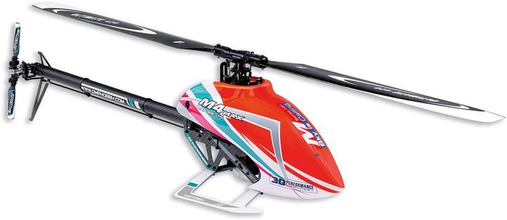 Image du produit OMP Hobby Hélicoptère M4 Max Combo Orange, en kit