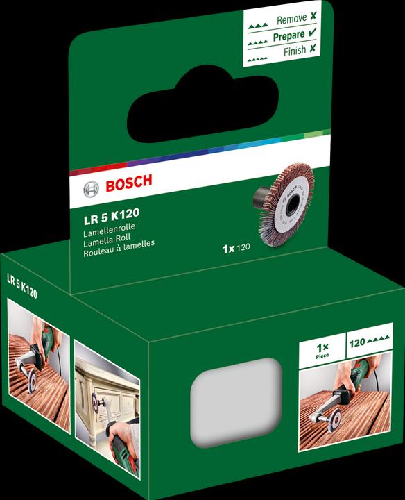 Actual product image Bosch Home & Garden Louvre blade LR 5 K120 for PRR 250 ES and Texoro (120)