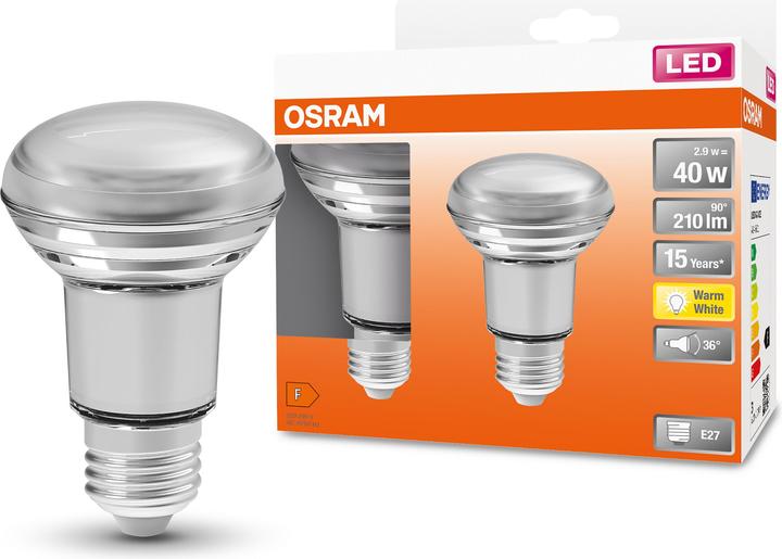 Produktbild Osram Star (E27, 2.60 W, 210 lm, 3 x, F)